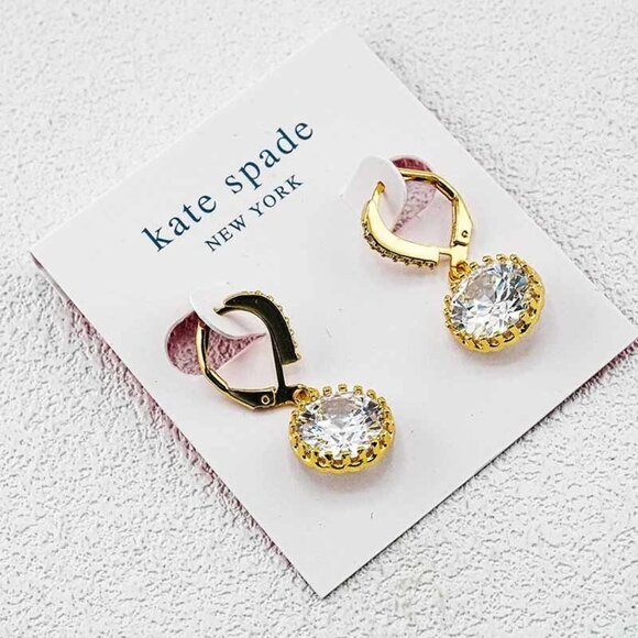 Kate Spade Round Inlaid Stud Earrings - Picture 4 of 5